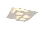 Dalia 50cm Ceiling, 48W LED, 3000K, 3360lm, White, 3yrs Warranty