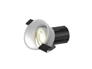 Bania A 10 Powered by Tridonic 10W 688lm 2700K 12°, White IP20 Adjustable Recessed Spotlight , NO DRIVER REQUIRED, 5yrs Warranty