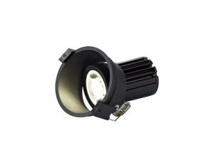 Bania A 10 Dimmable Tridonic 10W 688lm 2700K 12°, Black IP20 Adjustable Recessed Spotlight , NO DRIVER REQUIRED, 5yrs Warranty