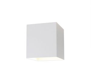 Delia Up & Downward Lighting Wall Light 2x3W LED 3000K Sand White, 410lm, IP54, 3yrs Warranty