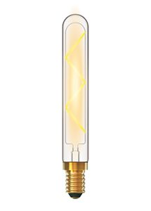 Classic Deco LED 185mm Tubular Z E14 Dimmable 4W 2700K Warm White, 300lm, Clear Glass, 3yrs Warranty