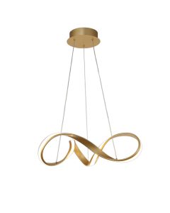 Conceptial 60cm Small Pendant, 1 x 30W LED, 3000K, 1800lm, Sand Gold, 3yrs Warranty