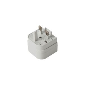 Additions 3A EU-UK White Plug Converter