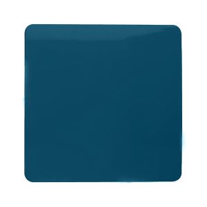 Trendi, Artistic Modern 1 Gang Blanking Plate Midnight Blue Finish, BRITISH MADE, (25mm Back Box Required), 5yrs Warranty