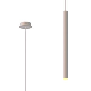 Cala 10cm 1 Light Pendant, 6W LED, 3000K, 420lm, Sand White, 3yrs Warranty