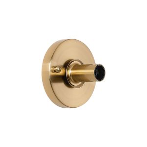 Eldia Antique Gold 1 Light E14 Wall/Ceiling Light (FRAME ONLY), Suitable For A Vast Selection Of Glass Shades