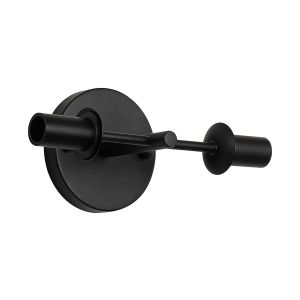 Eldia Satin Black 2 Light E14 Wall/Ceiling Light (FRAME ONLY), Suitable For A Vast Selection Of Glass Shades