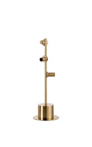 Eldia Antique Gold 3 Light E14 Table Lamp Without Shade, Suitable For A Vast Selection Of Glass Shades