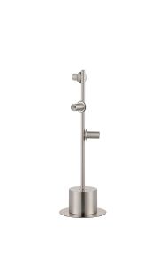 Eldia Satin Nickel 3 Light E14 Table Lamp Without Shade, Suitable For A Vast Selection Of Glass Shades