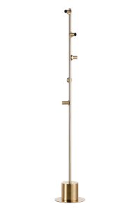 Eldia Antique Gold 5 Light E14 Floor Lamp Without Shade, Suitable For A Vast Selection Of Glass Shades