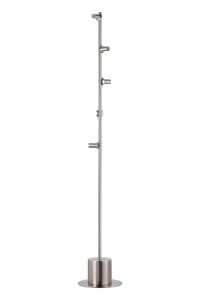 Eldia Satin Nickel 5 Light E14 Floor Lamp Without Shade, Suitable For A Vast Selection Of Glass Shades