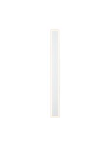 Thalia 80cm Rectangle Wall Lamp, 1 x 19W LED, 3000K, 2182lm, IP65, Sand White, 3yrs Warranty