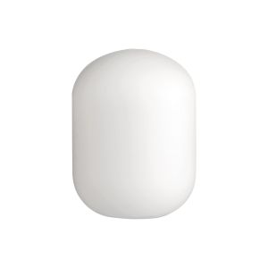Bagno 9x12.5cm Smooth Tubular Glass Shade (D), Opal