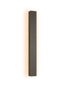 Spire 50cm Wall Lamp, 10W LED, 3000K, 200lm, IP65, Dark Grey, 3yrs Warranty