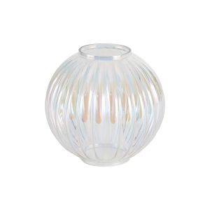 Gualtier 15cm Segment Round (A) Light Iridescent Glass Shade