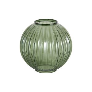 Gualtier 15cm Segment Round (A) Moss Green Glass Shade