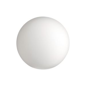 Novo 12cm Smooth Round Glass Shade (A), Opal