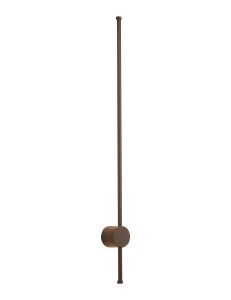 Madrona 97cm Wall Lamp, 20W LED, 3000K, 2000lm, IP54, Dark Brown, 3yrs Warranty