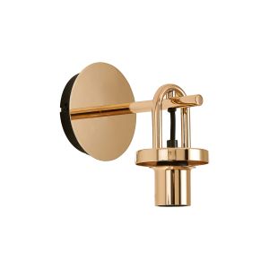 Urasawa Mini Wall Light Switched, (FRAME ONLY), 1 x E27, French Gold