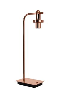 Urasawa Table Lamp, Without Shade, 1 x E27, Copper