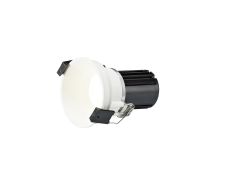 Bania 10 Powered by Tridonic 10W 716lm 3000K 12°, White IP20 Fixed Recessed Spotlight , NO DRIVER REQUIRED, 5yrs Warranty