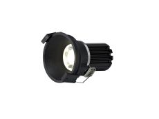 Bania 10 Dimmable Tridonic 10W 688lm 2700K 12°, Black IP20 Fixed Recessed Spotlight , NO DRIVER REQUIRED, 5yrs Warranty