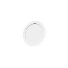 Intego Recessed Supervision, 120mm, Round, 6W LED, Pure White, 6400K, 420lm, 120°, White Frame, Inc. Driver, Cut Out: 100mm, 3yrs Warranty