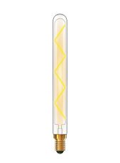 Classic Deco LED 280mm Tubular Line E14 Dimmable 6W 4000K Natural White, 500lm, Clear Glass, 3yrs Warranty