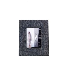 (DH) Silvia Mosaic Photo frame Black/Chrome