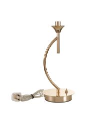 Giuseppe French Gold 1 Light G9 Vertical Table  Lamp (FRAME ONLY), For A Vast Range Of Glass Shades