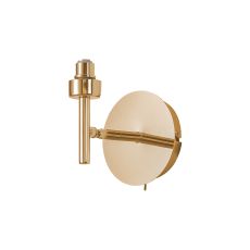 Giuseppe French Gold 1 Light Adjustable G9 Switched Wall Lamp (FRAME ONLY), For A Vast Range Of Glass Shades (Up To 200g & 150mm Height)