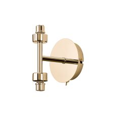 Giuseppe French Gold 2 Light G9 Universal Switched Up / Down Wall Lamp (FRAME ONLY), For A Vast Range Of Glass Shades