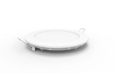 Intego Recessed Ecovision, 170mm, Round, 12W LED, Cool White, 4000K, 1000lm, 120°, White Frame, Inc. Driver, Cut Out: 150mm, 2yrs Warranty