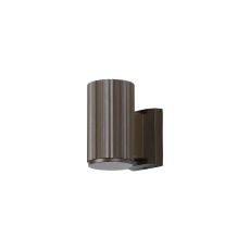 Gullo Ribbed Line Wall Lamp (FRAME ONLY) 1 x GU10, IP54, Dark Brown, 2yrs Warranty