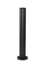 Gullo Ribbed Line 55cm Post Lamp (FRAME ONLY) 1 x GU10, IP54, Black, 2yrs Warranty