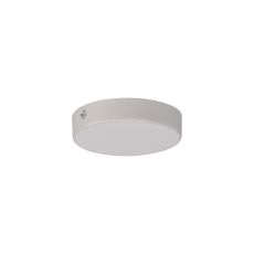 Hayes No Hole 12cm Round Ceiling Plate White