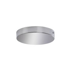 Hayes No Hole 15cm Round Ceiling Plate Polished Chrome