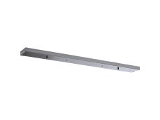 Hayes 3 Hole 700 x 100mm Linear Ceiling Plate Polished Chrome