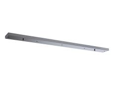 Hayes 5 Hole 1100 x 100mm Linear Ceiling Plate Polished Chrome