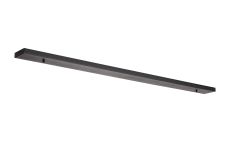 Hayes No Hole 1400mm x 100mm Linear Ceiling Plate Satin Black