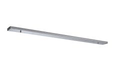 Hayes No Hole 1400mm x 100mm Linear Ceiling Plate Polished Chrome