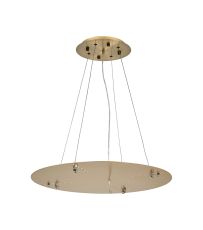 Lowan 59cm, 3m Antique Brass/Painted Brass, Suspension Plate c/w Power Cable To Lower Flush Fittings, Max Load 20kg (ONLY TESTED FOR OUR PRODUCTS)