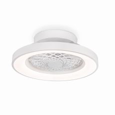 Tibet Mini 53cm 70W LED Dimmable Ceiling Light With 35W DC Reversible Fan, Remote, 3900lm, White, 5yrs Warranty