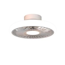 Turbo 51.2cm 55W LED Dimmable Ceiling Light With Built-In 30W DC Reversible Fan, White, 4100lm, 5yrs Warranty